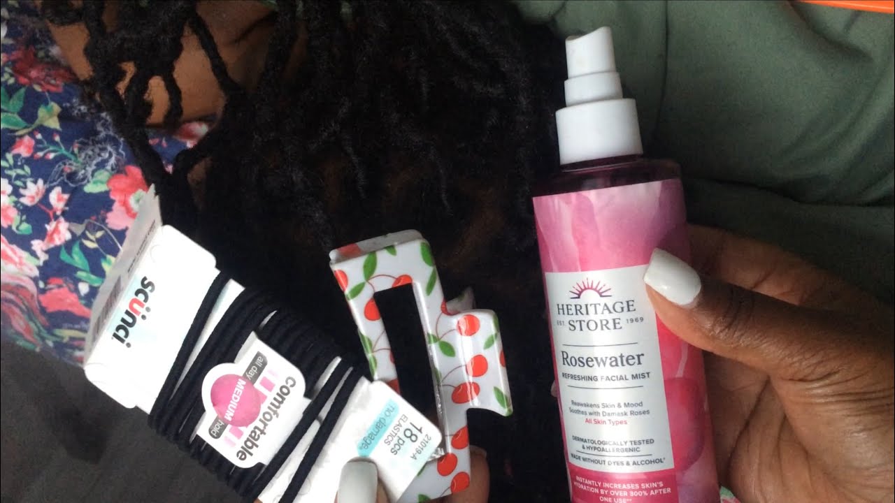 (super lofi iPhone asmr) scalp oiling + massaging locs w/ whispers 