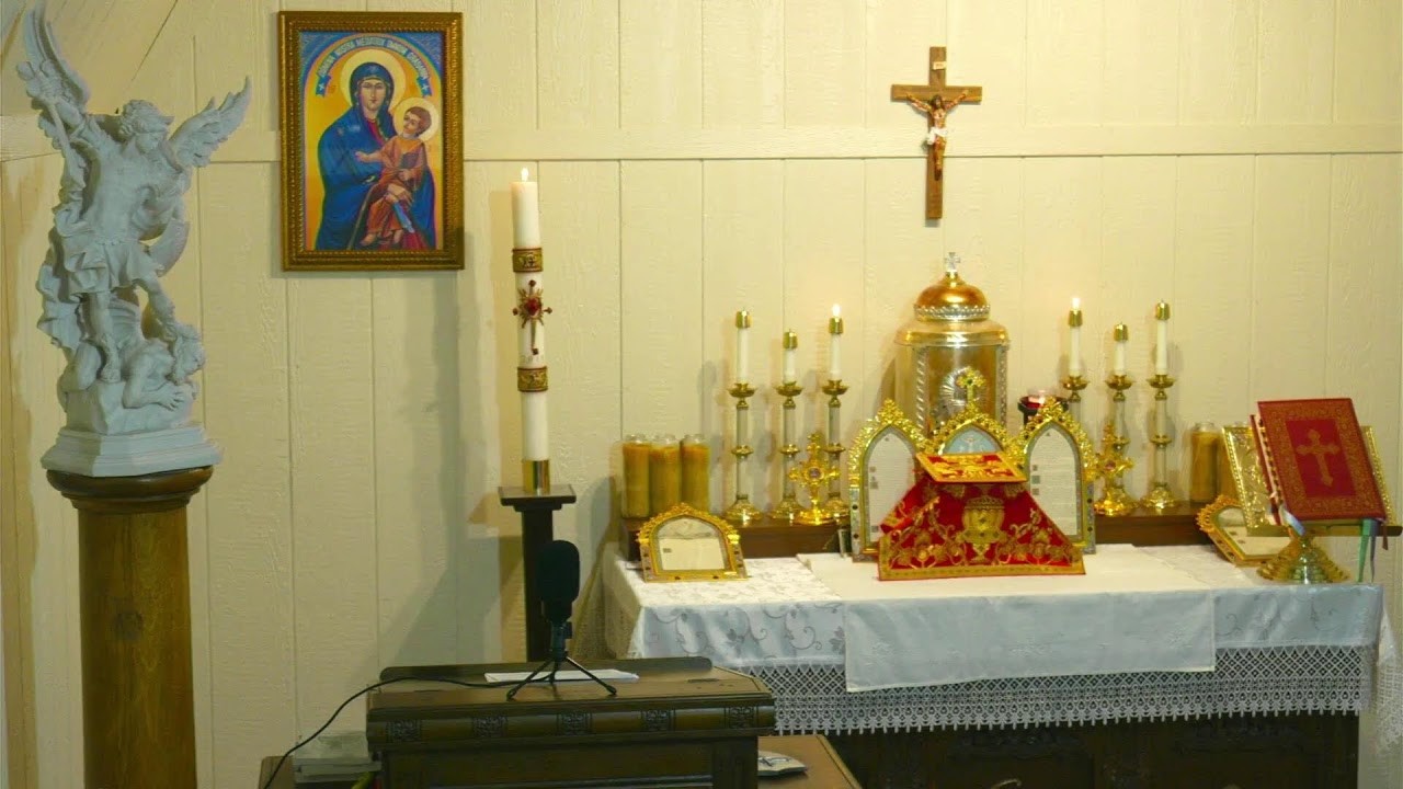 Fr. Altman Offering Holy Mass June 27th Our Lady of Perpetual Help