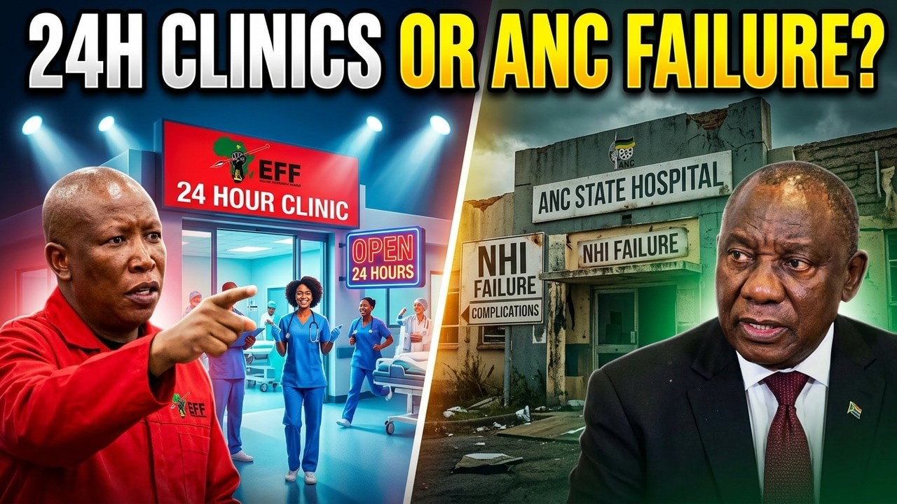 Why South Africa's Healthcare Crisis Got Worse EFF Accuses ANC