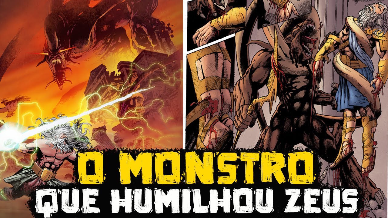 O Monstro que Derrotou os Deuses Olimpianos - Tifão - Completo - Mitologia Grega - Foca na História