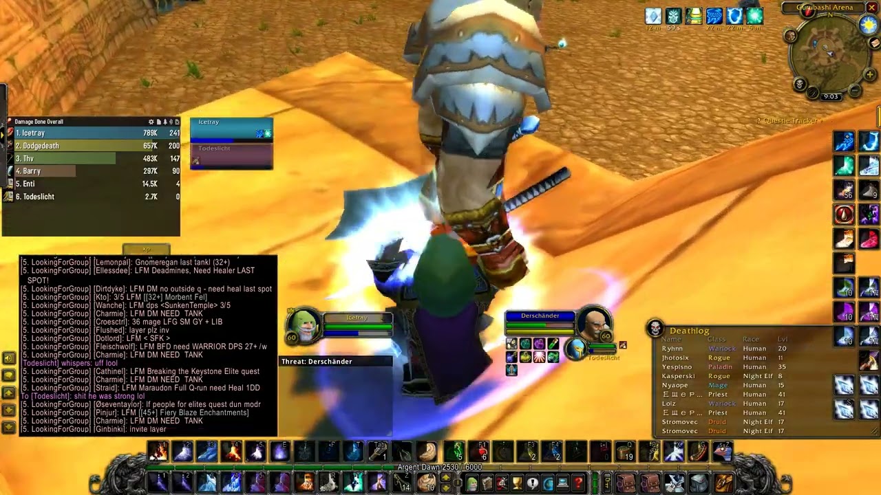 Wow Classic Hardcore Stitches Gurubashi Arena