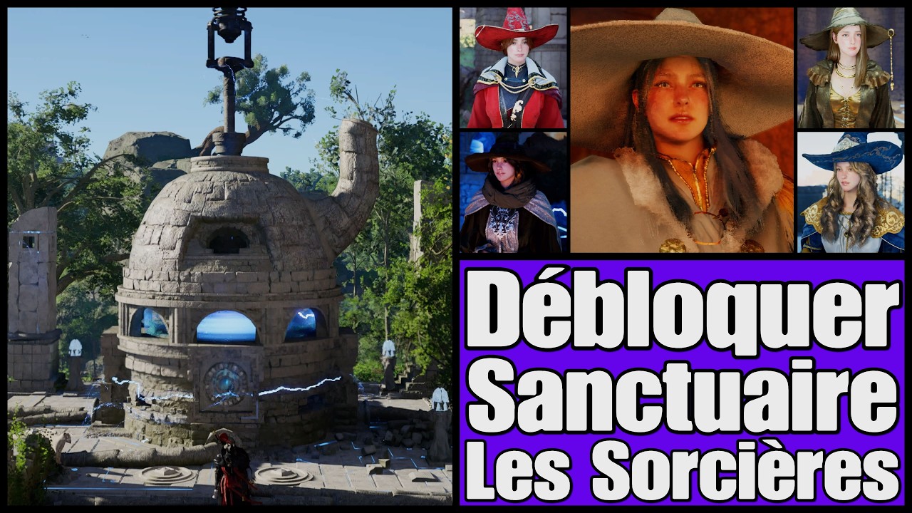 Crimson Desert - D&eacute;bloquer Les Sanctuaires & Sorci&egrave;res / D&eacute;bloquer Plan Du Coucou