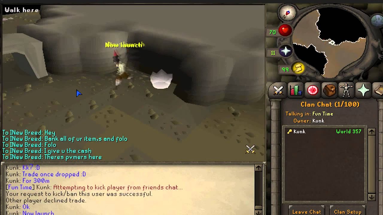1129m OldSchool's biggest Lure (Runescape 2007)