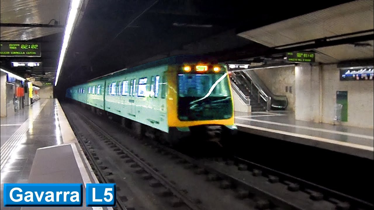 Gavarra L5 : Metro de Barcelona ( TMB 5000 ) [2015]