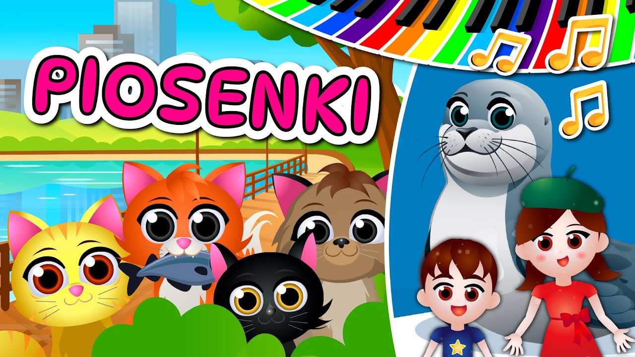 🐧KAMLOTKI - Antarktyda, Mały Kotek i inne - Polskie piosenki dla dzieci🐧
