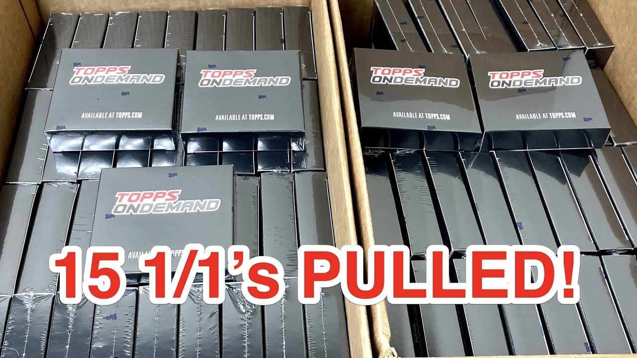 🤯 *FIFTEEN* 1/1’s PULLED!  OPENING 150 BOXES OF 2020 TOPPS MINI BASEBALL CARDS!