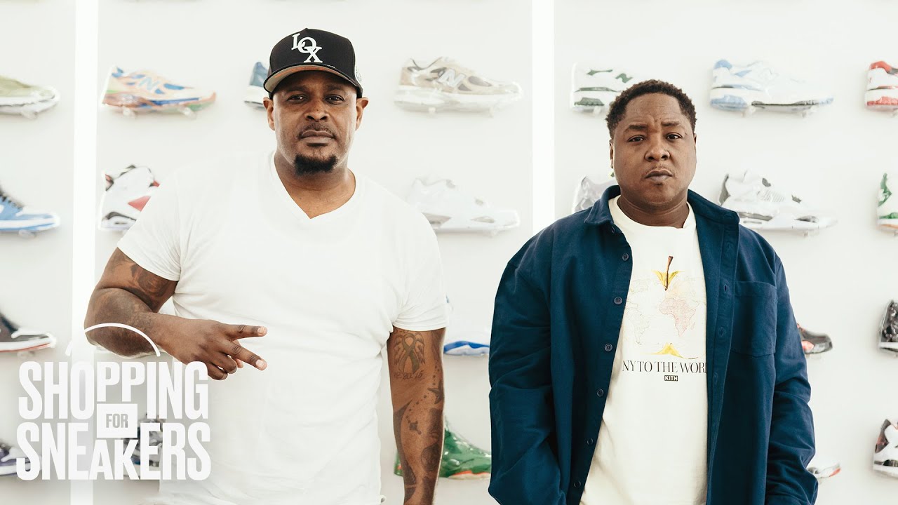 Jadakiss & Sheek Louch Go Shopping for Sneakers at Kick Game