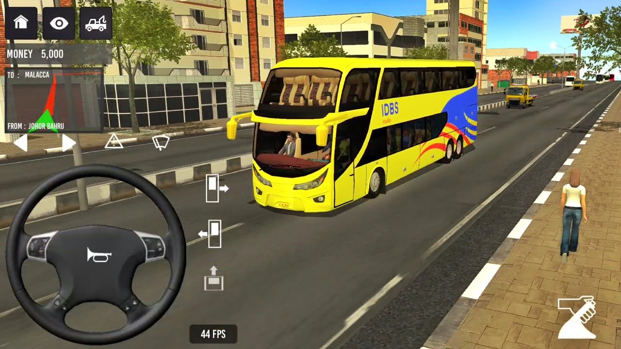 Part - 33 : Bus Simulator Indoneshia || Bus Wala Game || Bus Simulator Game #Bus #bus 