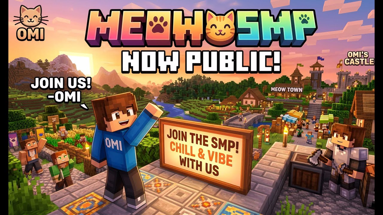 Fresh Minecraft SMP World LIVE