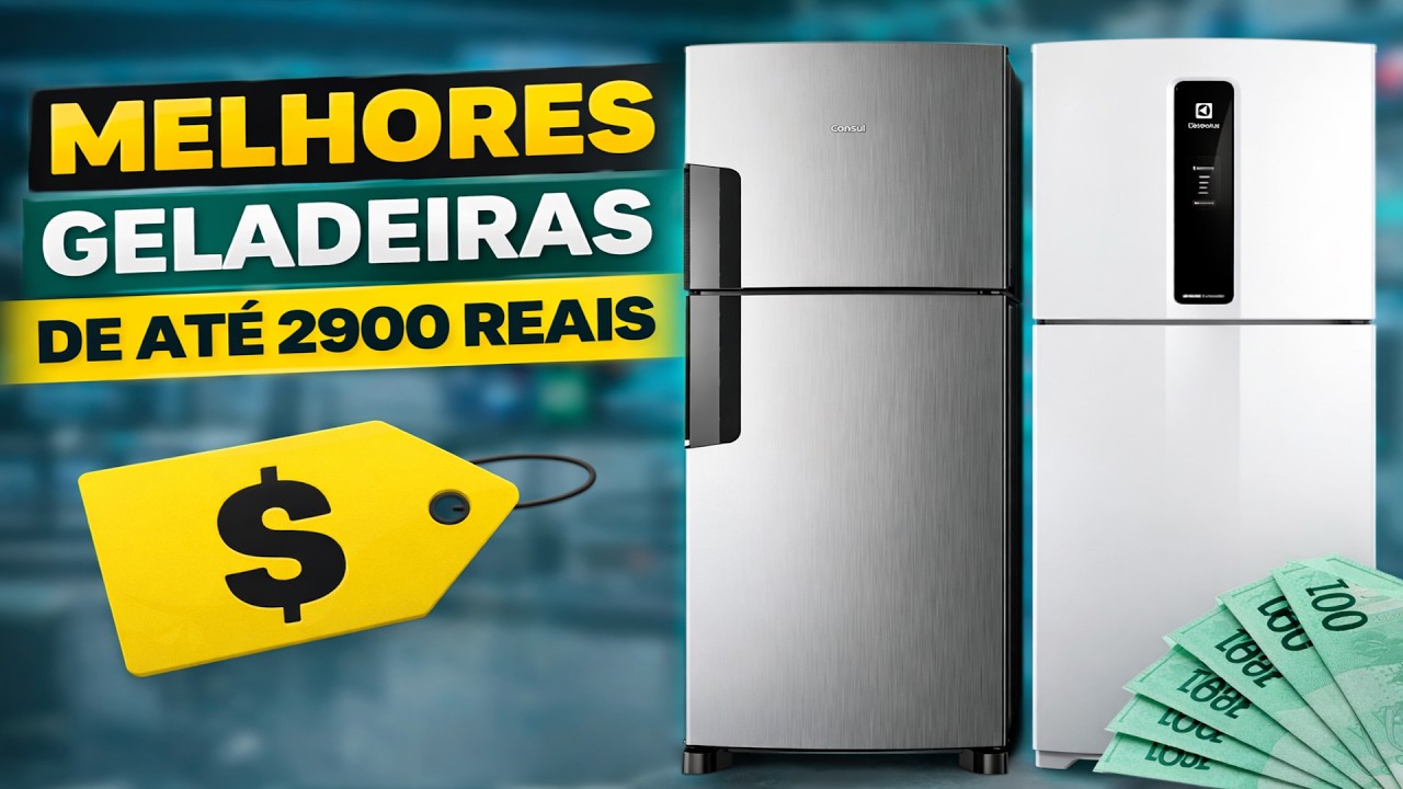 TOP GELADEIRAS ATÉ R$2900! As mais vendidas e baratas do momento