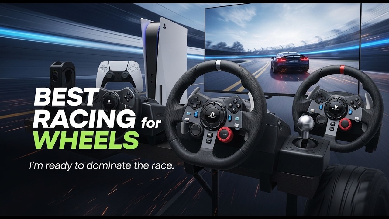 TOP 5 Best Racing Wheels For Ps5 2026 | Transform Your Ps5 Into A Supercar With This Wheel Setup