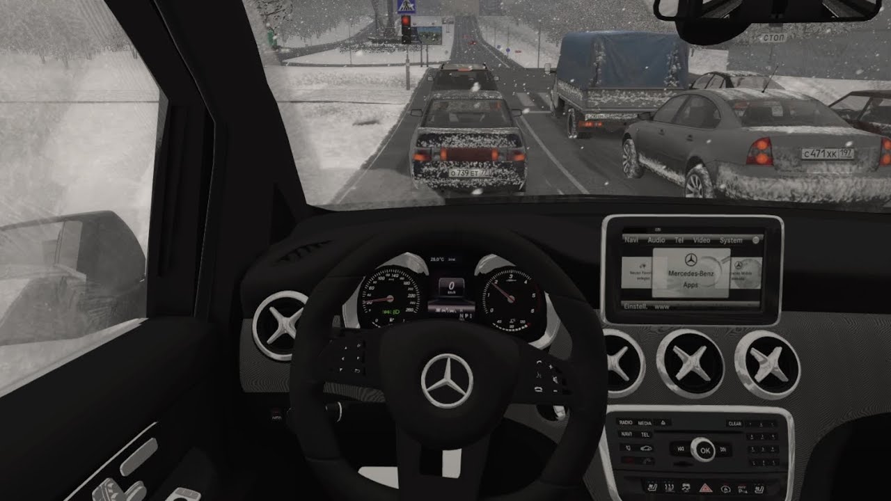 2016 Mercedes Benz V Class : City Car Driving