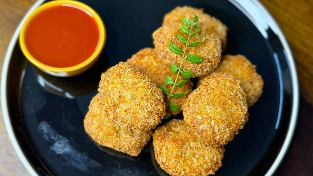 Homemade Chicken Nuggets Recipe | How To Make Crispy Nuggets for kids lunch box l Chicken recipe