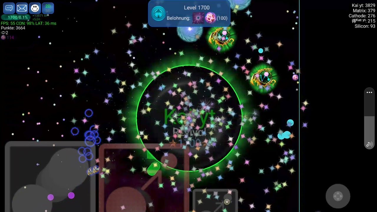 Nebulous.io | Level 1700 with my own farm