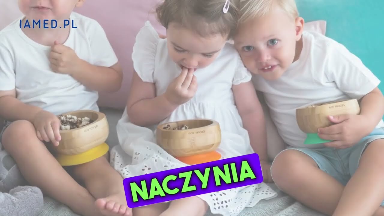 Eco Rascals naczynia bambusowe nie tylko dla alergików