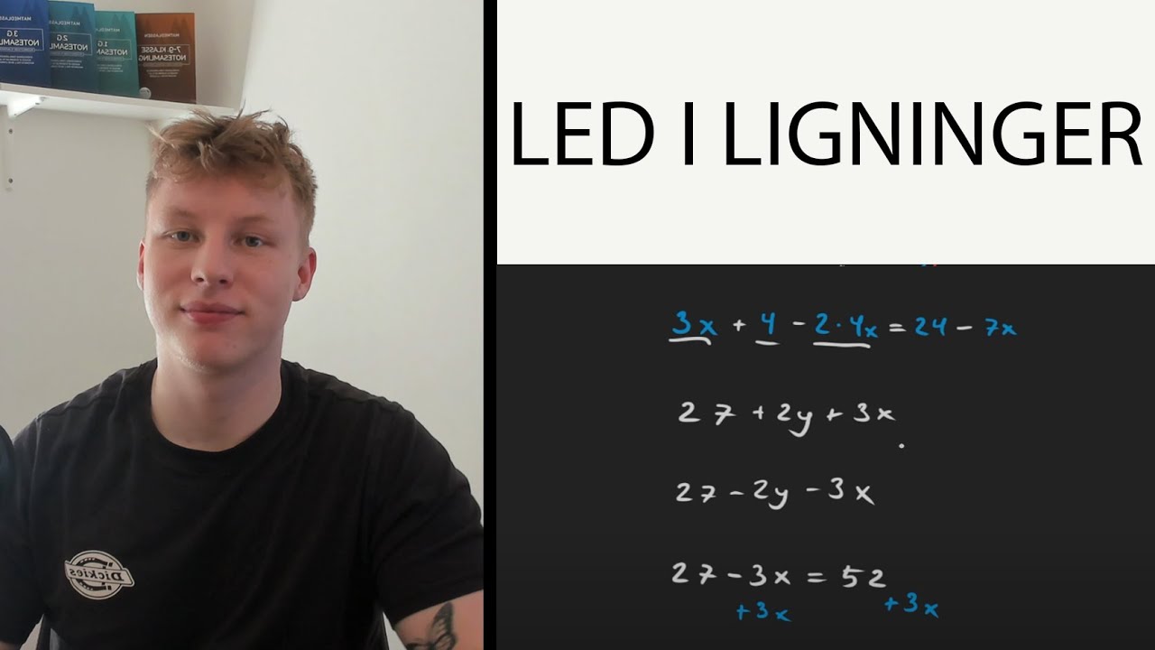 Led i ligninger