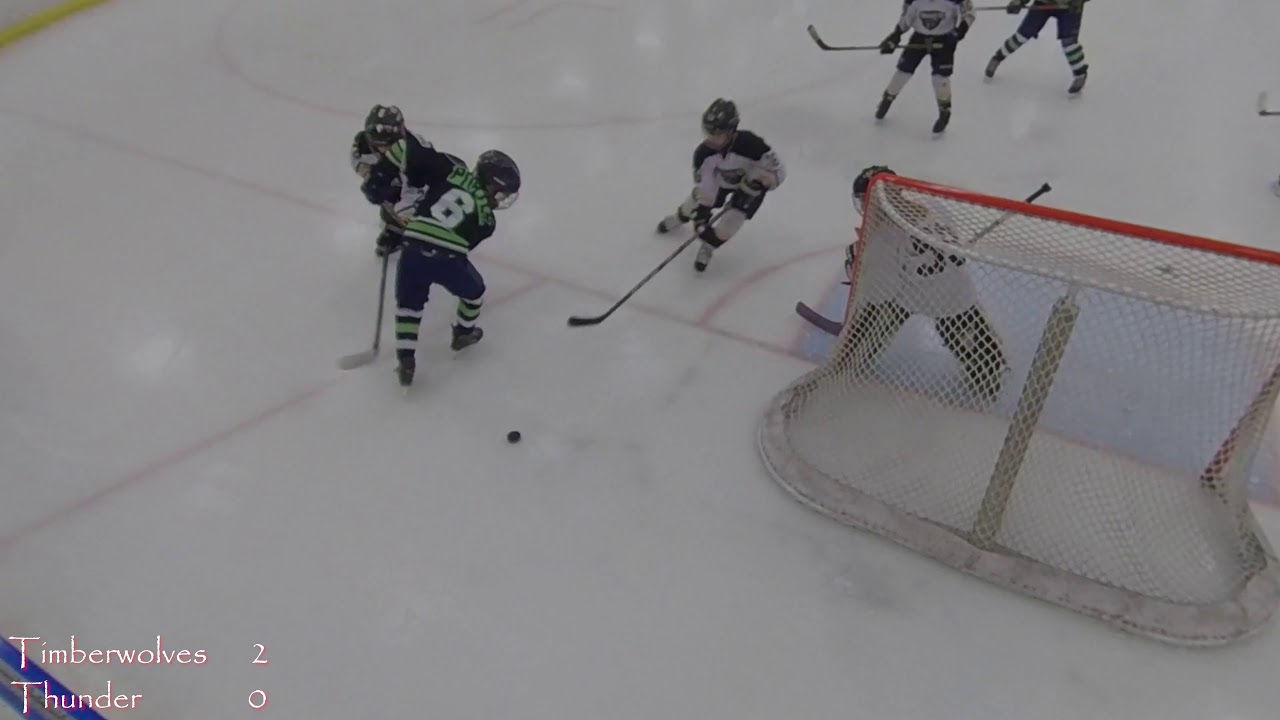 Timberwolves PeeWee 1 vs Bloomington Thunder PeeWee 1 (see timeline)
