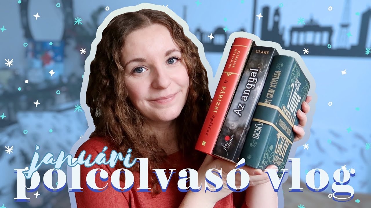 Januári (polc)olvasó VLOG | 10 éve vett könyveket olvastam | 2025