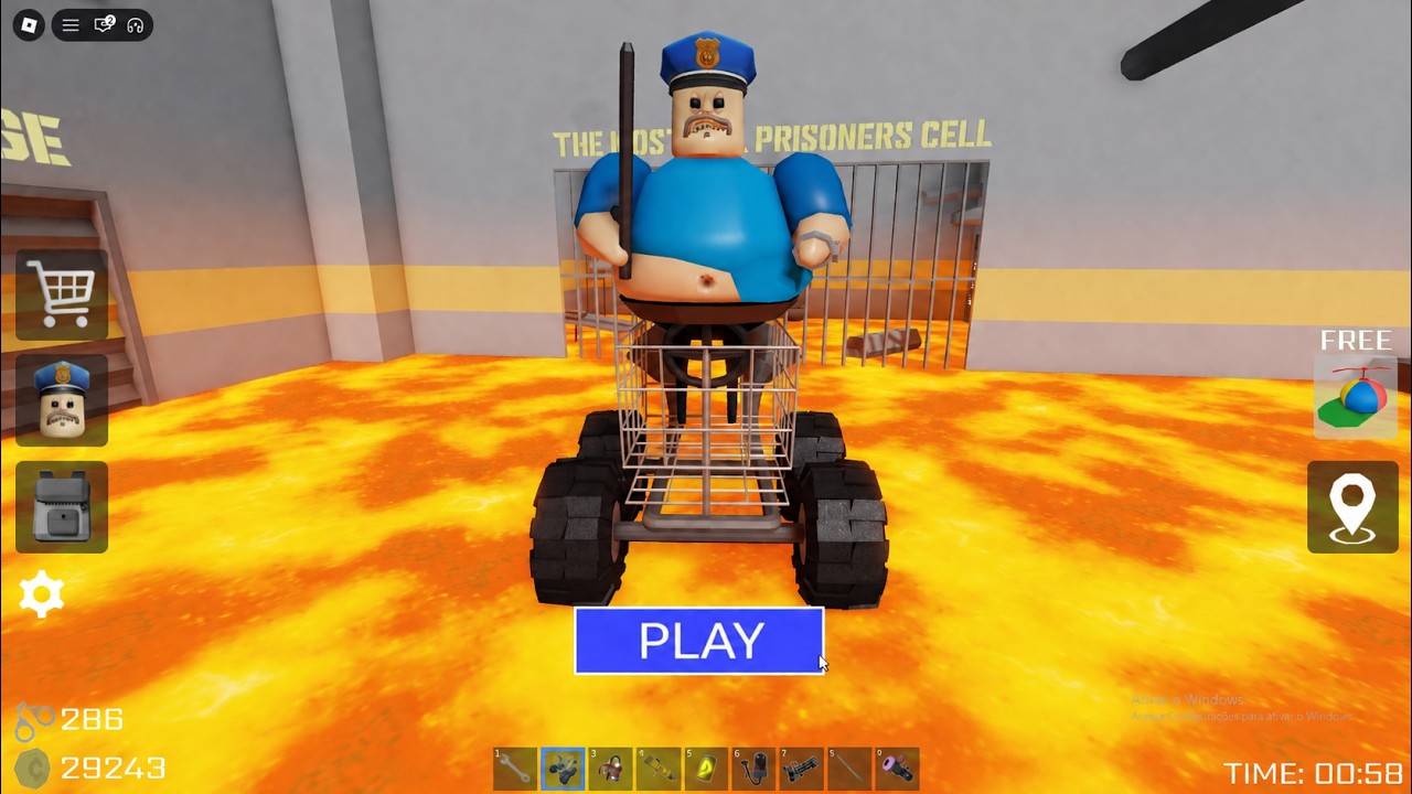 BARRY'S PRISON RUN! OBBY LAVA MODE with morphs roblox Gameplay Walkthrough No Death 4K
