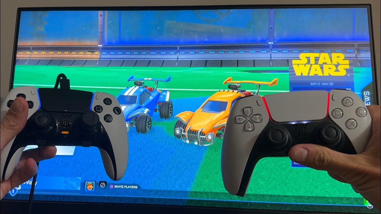 Rocket League: как играть на разделённом экране двумя контроллерами! (Для новичков) *ОБНОВЛЕНО В ...