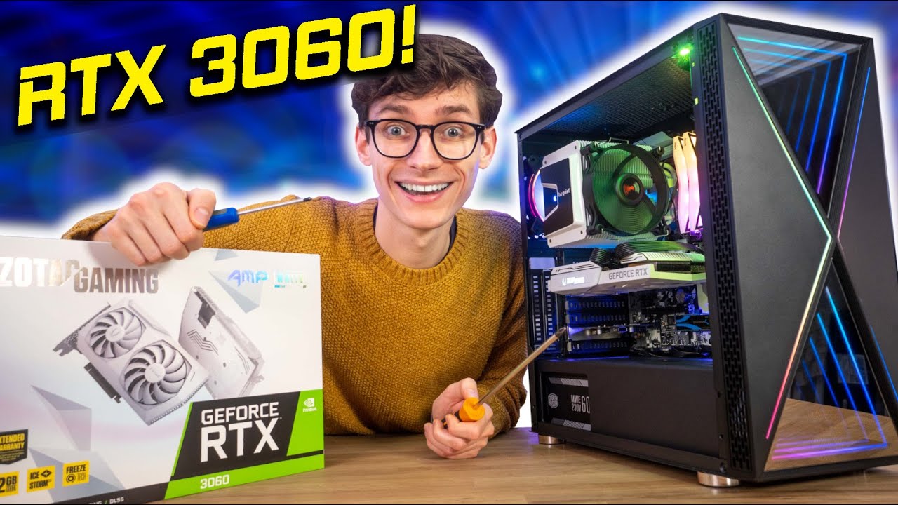 The RTX 3060 Gaming PC Build 2021! 😍 Intel i5, 10600K, B560 w/ Cyberpunk 2077 Gameplay Benchmarks!
