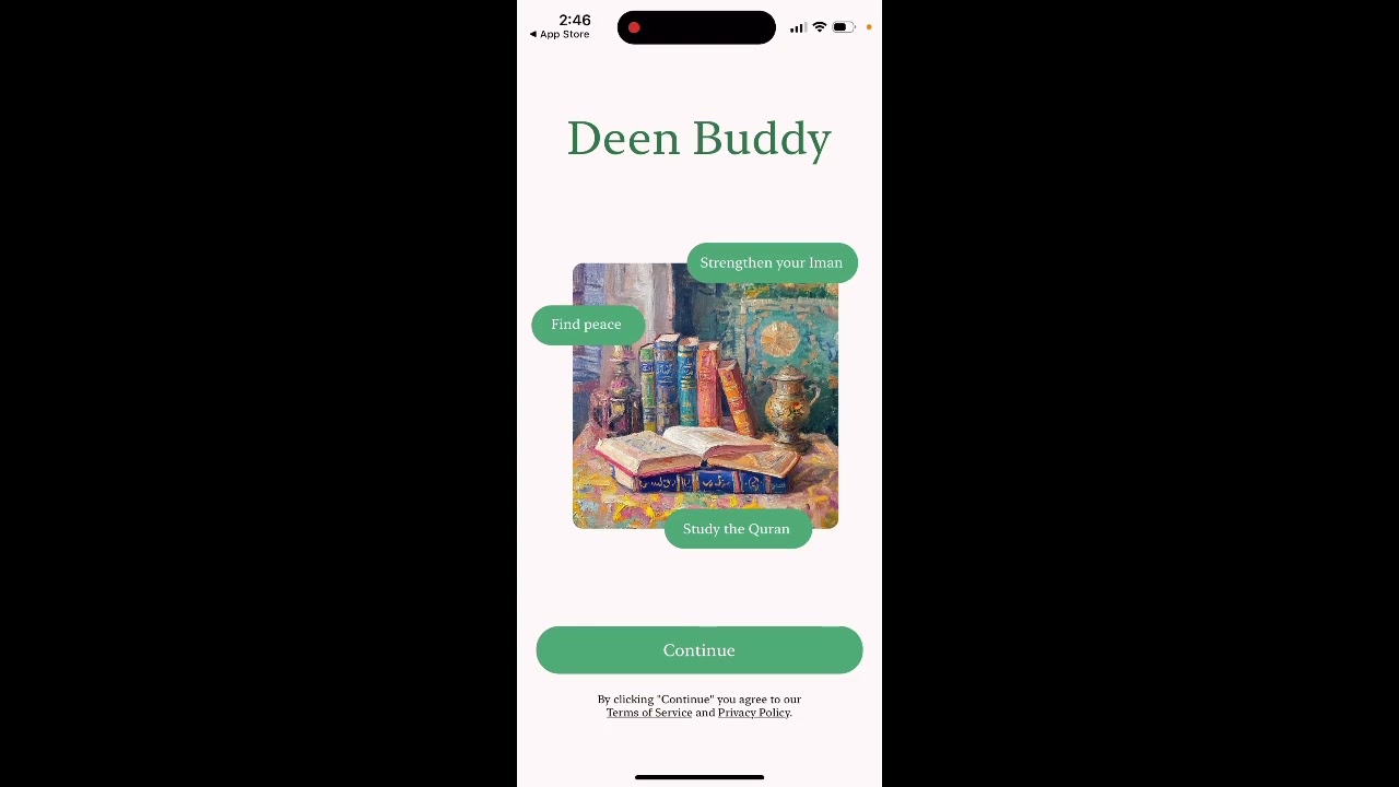 DEEN BUDDY QURAN CHAT APP - how to use