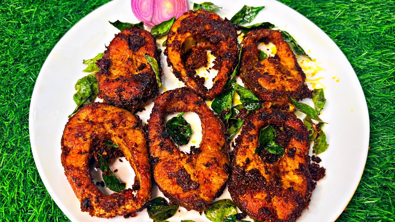 చేపల వేపుడు (ఫిష్ ఫ్రై)🐟#fishfry