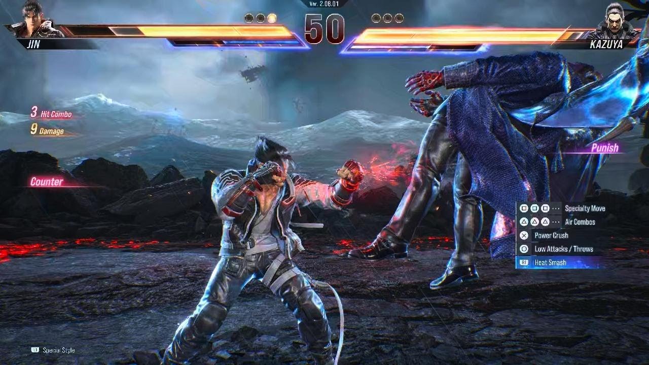 TEKKEN8 JIN VS KAZUYA
