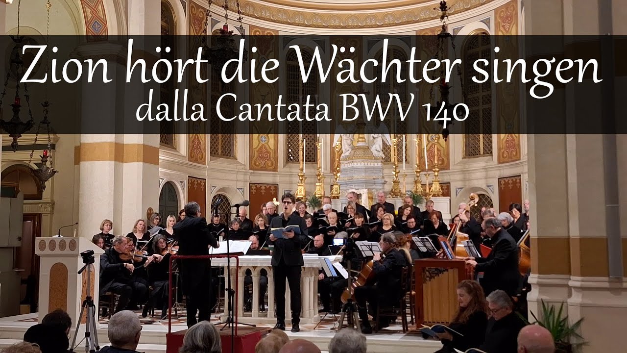 Zion h&ouml;rt die W&auml;chter singen (dalla Cantata BWV 140) - Vittorio Tessaro [SUB]