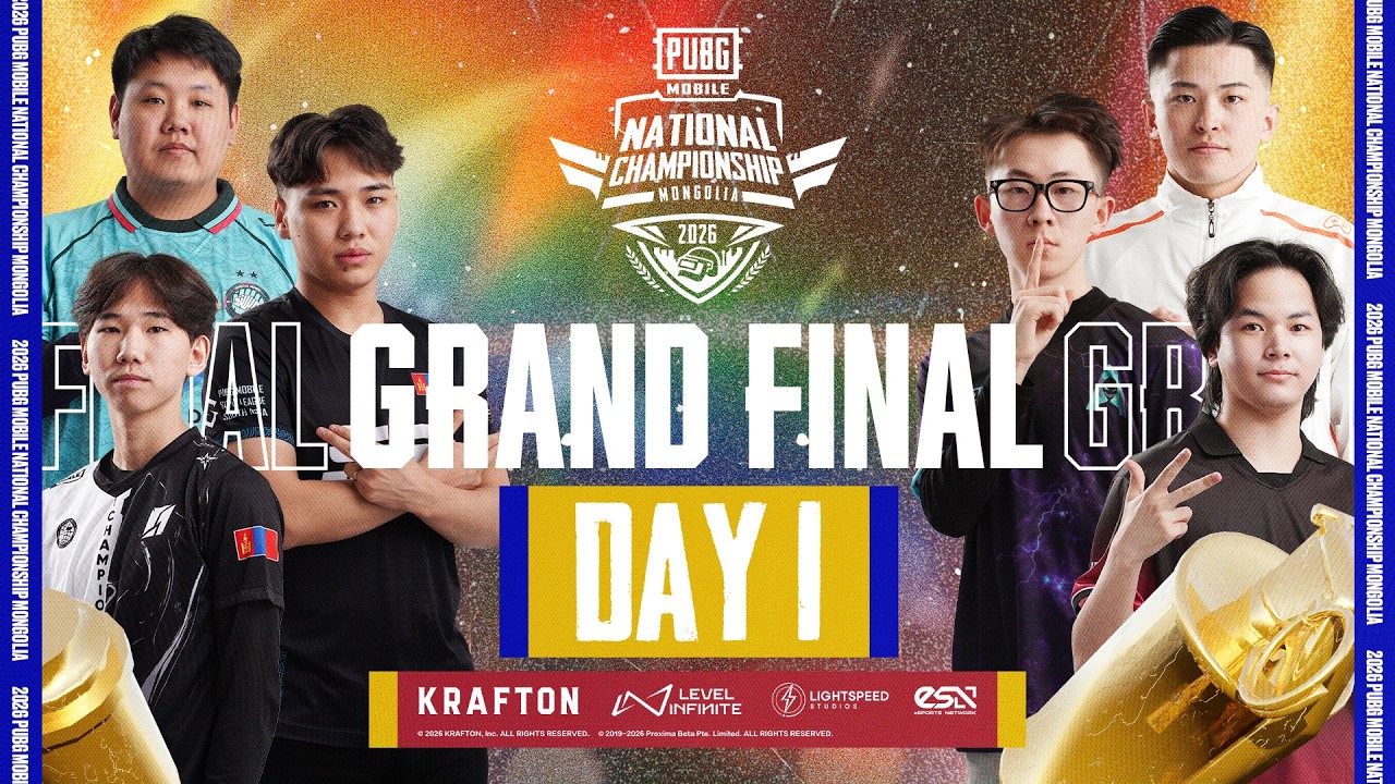 2026 PUBG MOBILE NATIONAL CHAMPIONSHIP MONGOLIA SPRING | Grand Final | Day 1