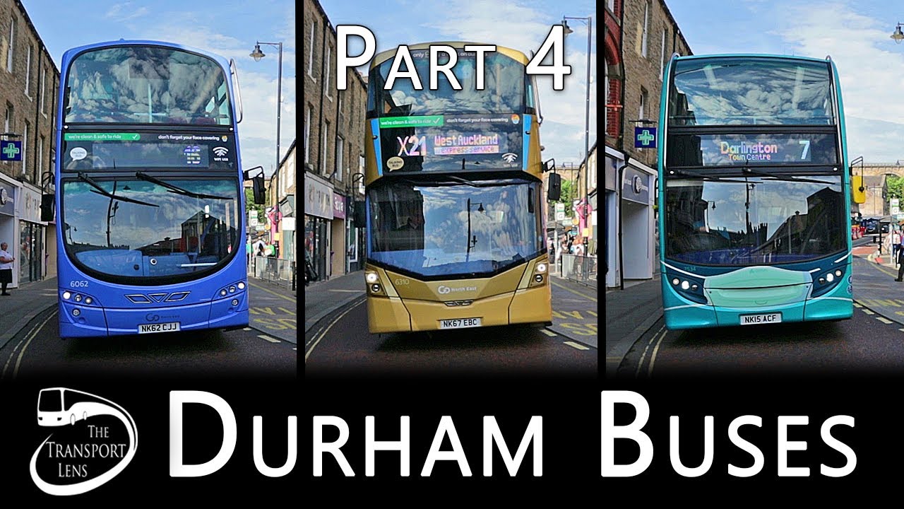 Buses in Durham September 2021 - Part 4
