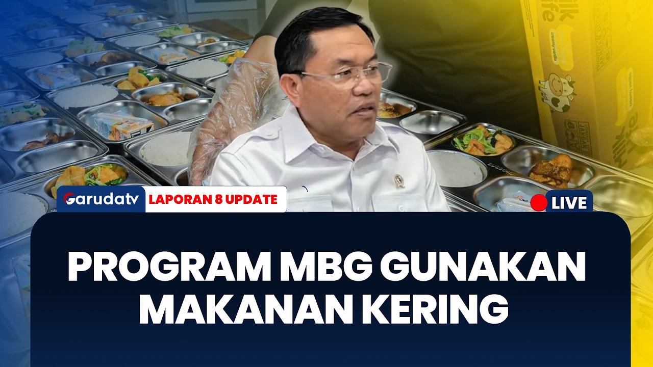 Menu MBG Berubah Saat Ramadan, Siapkan Telur Hingga Abon Agar Gizi Anak Terjaga | LAPORAN 8 UPDATE