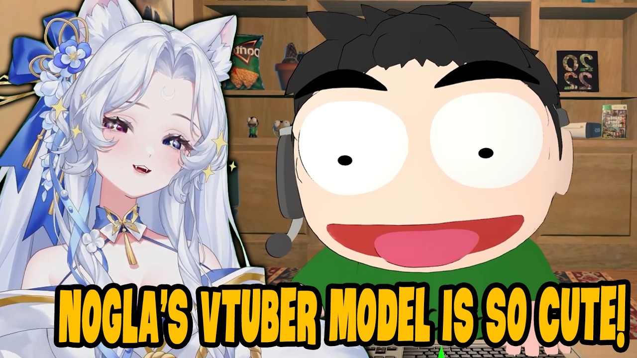 It's so Cute! | Yueri Reacts to Nogla First Vtuber Stream