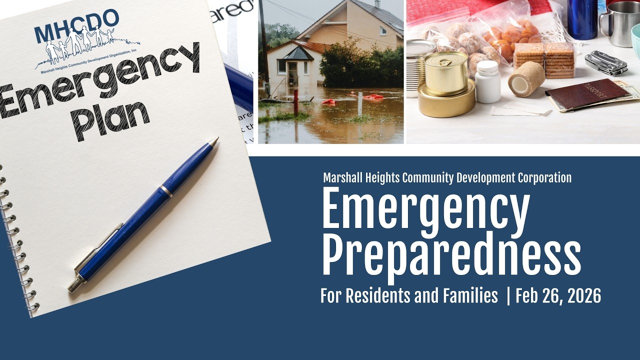 MHCDO EMERGENCY PREP FOR RESIDENTS AND FAMILIES  FEB 26