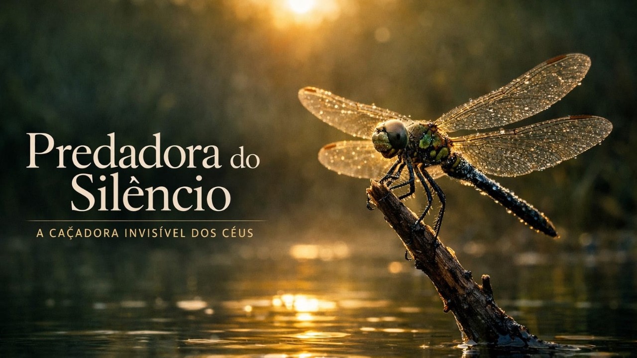 O DRONE DA NATUREZA! Por que a Libélula é o Caçador Mais Eficiente?