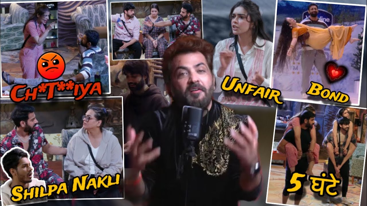 BIGGBOSS18 EISHA EVIL TG SHILPA 1 OR DHOKHA TO KARAN😠 RAJAT VS EDIN😲 DIGVIJAY VS AVINASH 🙄
