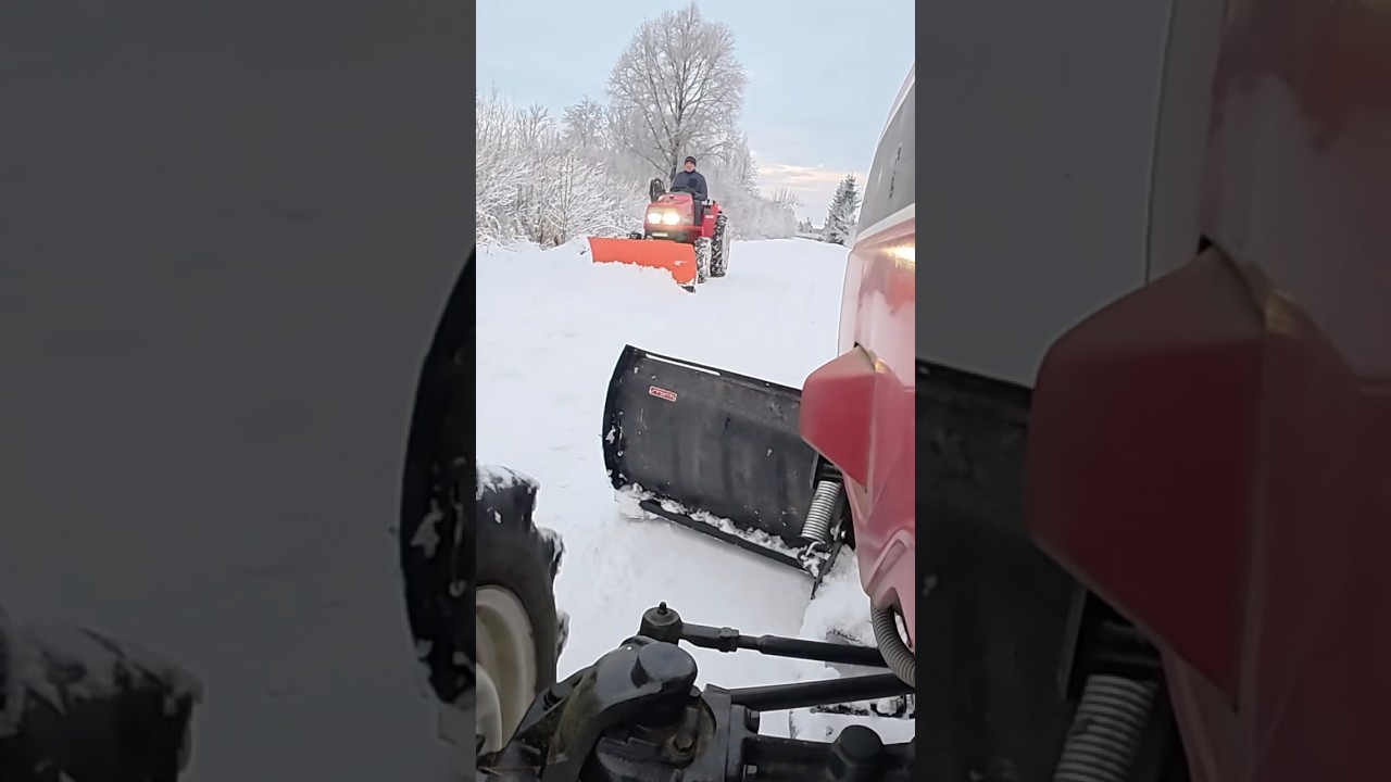 Snow removal Mitsubishi mt205 