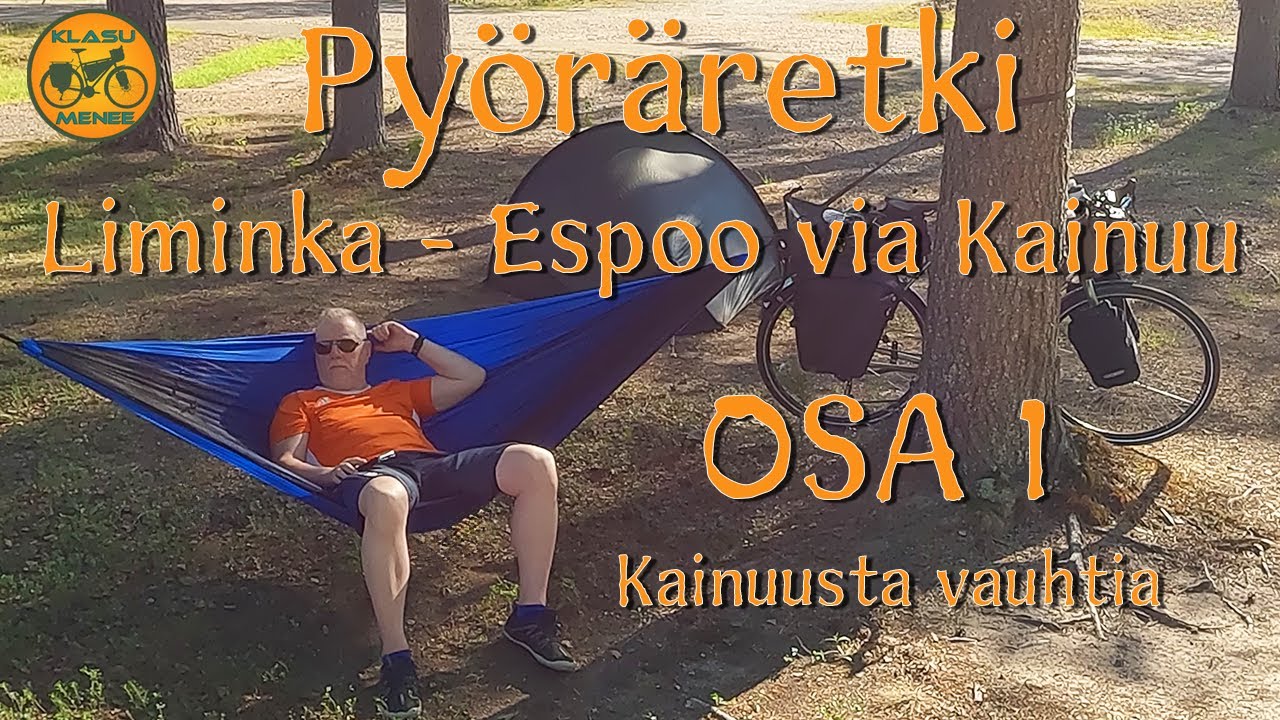 Pyöräretki Liminka - Espoo via Kainuu OSA 1 