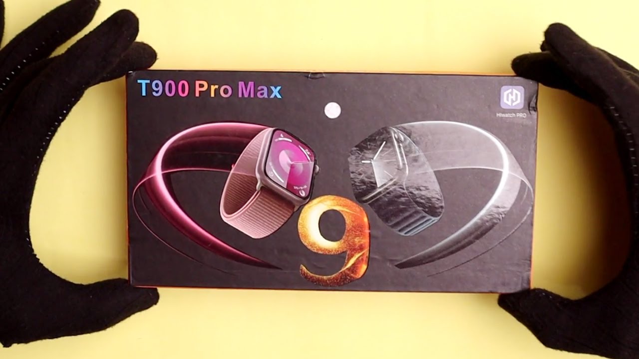 T900 Pro Max Smartwatch Unboxing