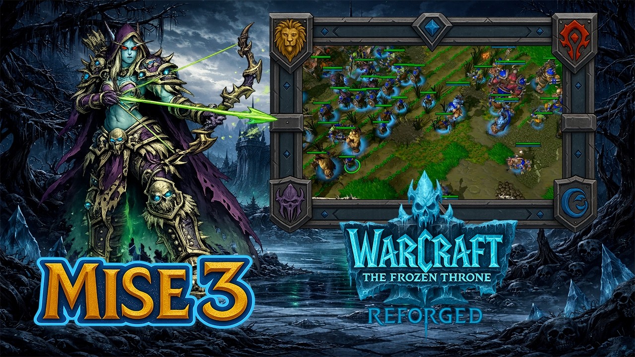 Warcraft 3 Reforged CZ Gameplay s CZ dabingem | Pohroma – Mise 3