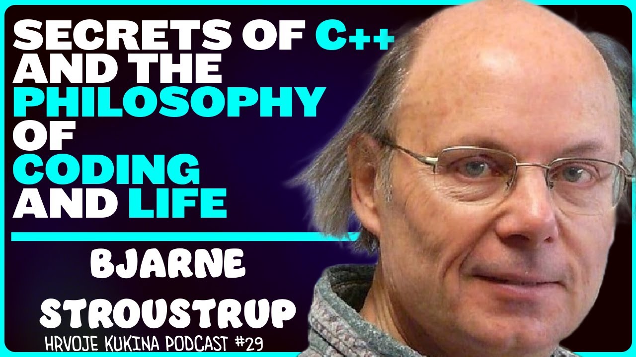 Bjarne Stroustrup: C++, Programming, Software Development, Philosophy | Hrvoje Kukina Podcast #29