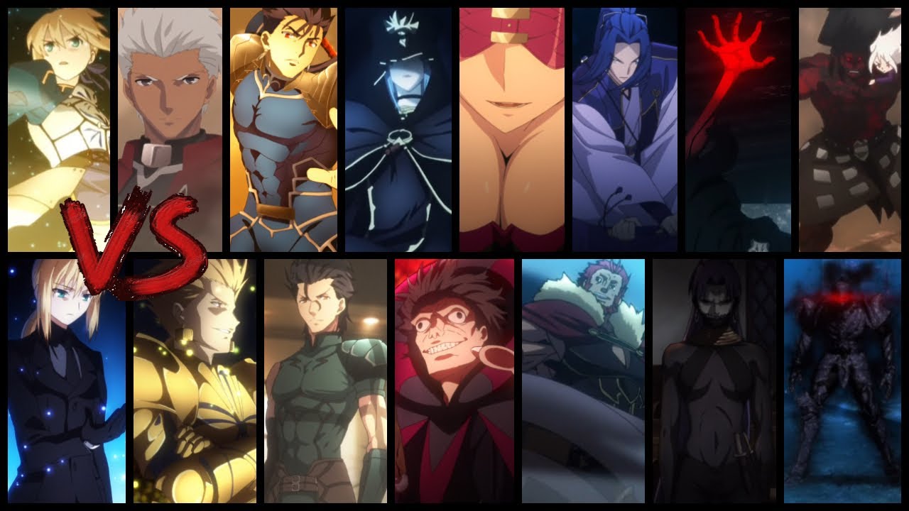 【Fate】誰強?  Fate最有趣的地方，兩戰英靈、寶具評比介紹(上)(內無FGO)