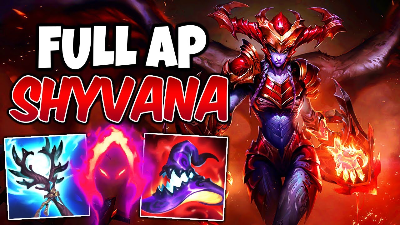 FULL AP SHYVANA JUNGLE | Best Build & Runes Season 14 | League of Legends