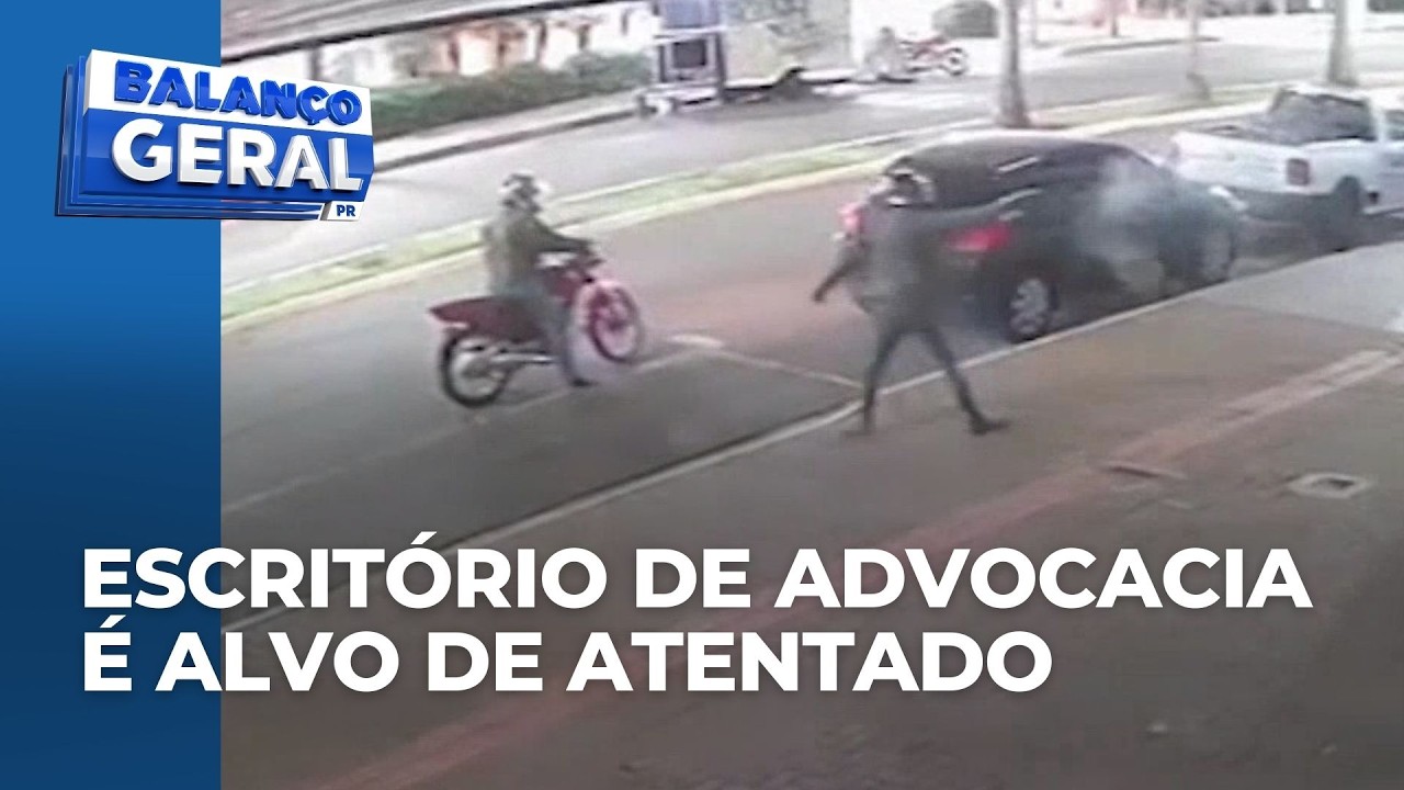 Polícia investiga atentado a tiros contra escritório de advocacia em Maringá