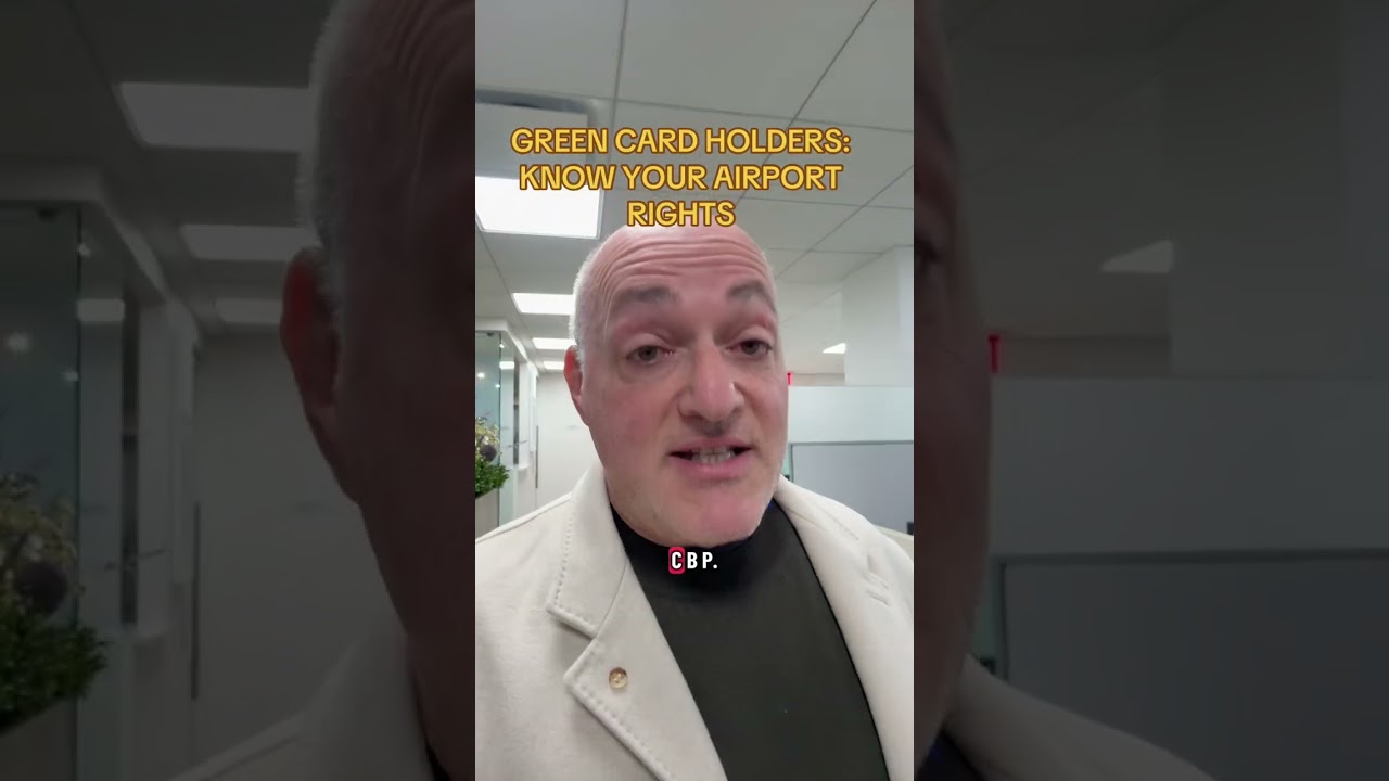 Green card holders need to hear this before traveling