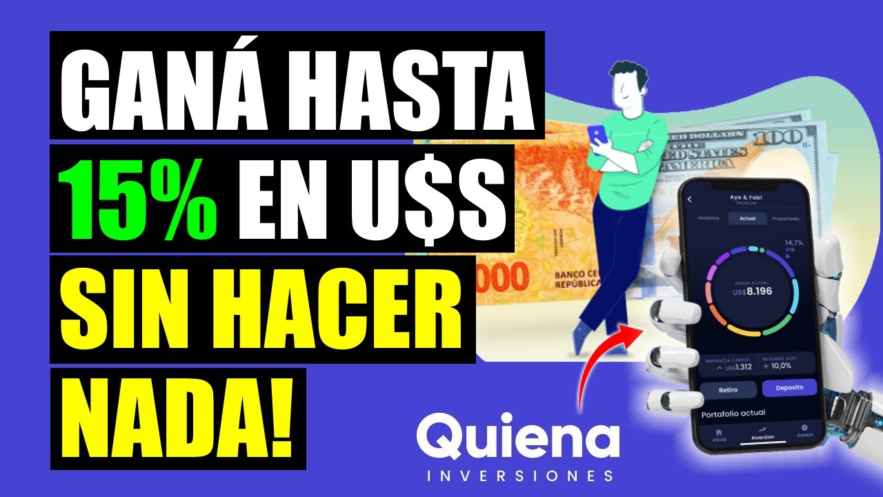 🚀 QUIENA: Ingresos Pasivos + ✅ D&oacute;lares Sin L&iacute;mite I Emprender Simple