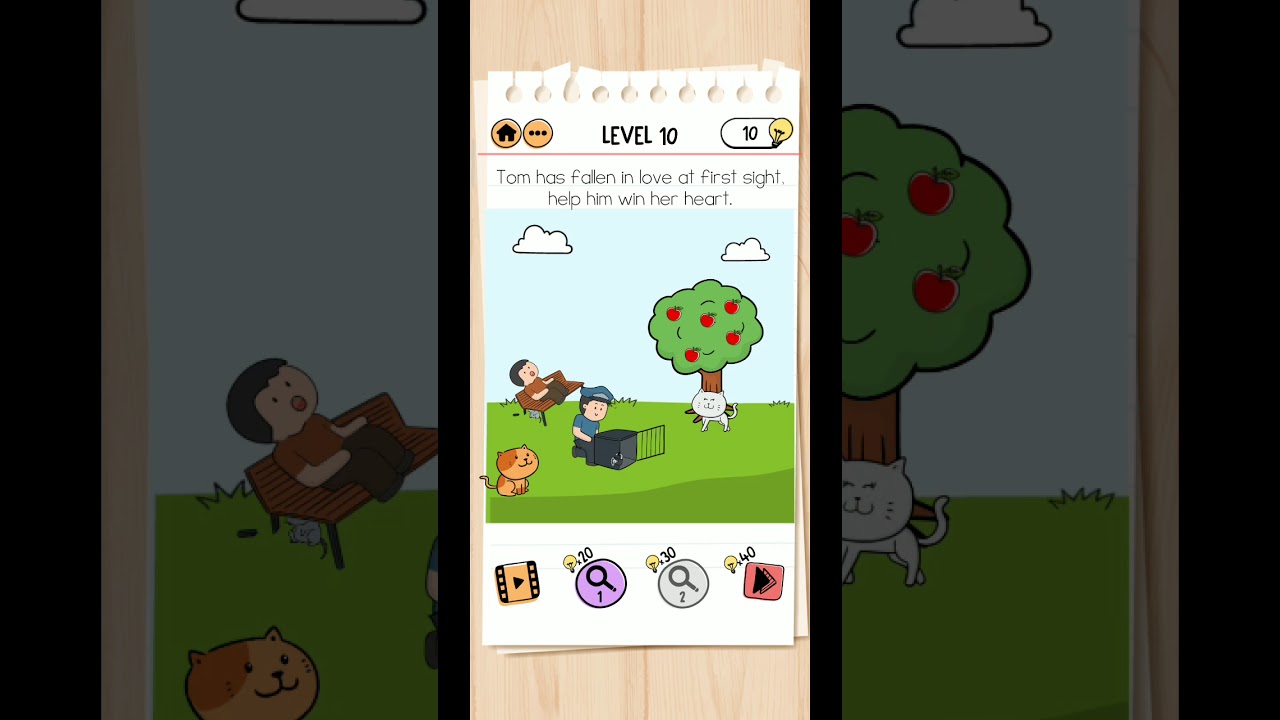 Brain Test 2 Tom's Adventure Level 1-26 Walkthrough | All Level Solution