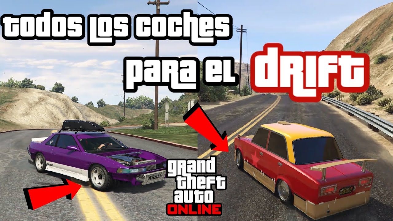 TODOS los coches con MEJORA DE DRIFT en el GTA Online