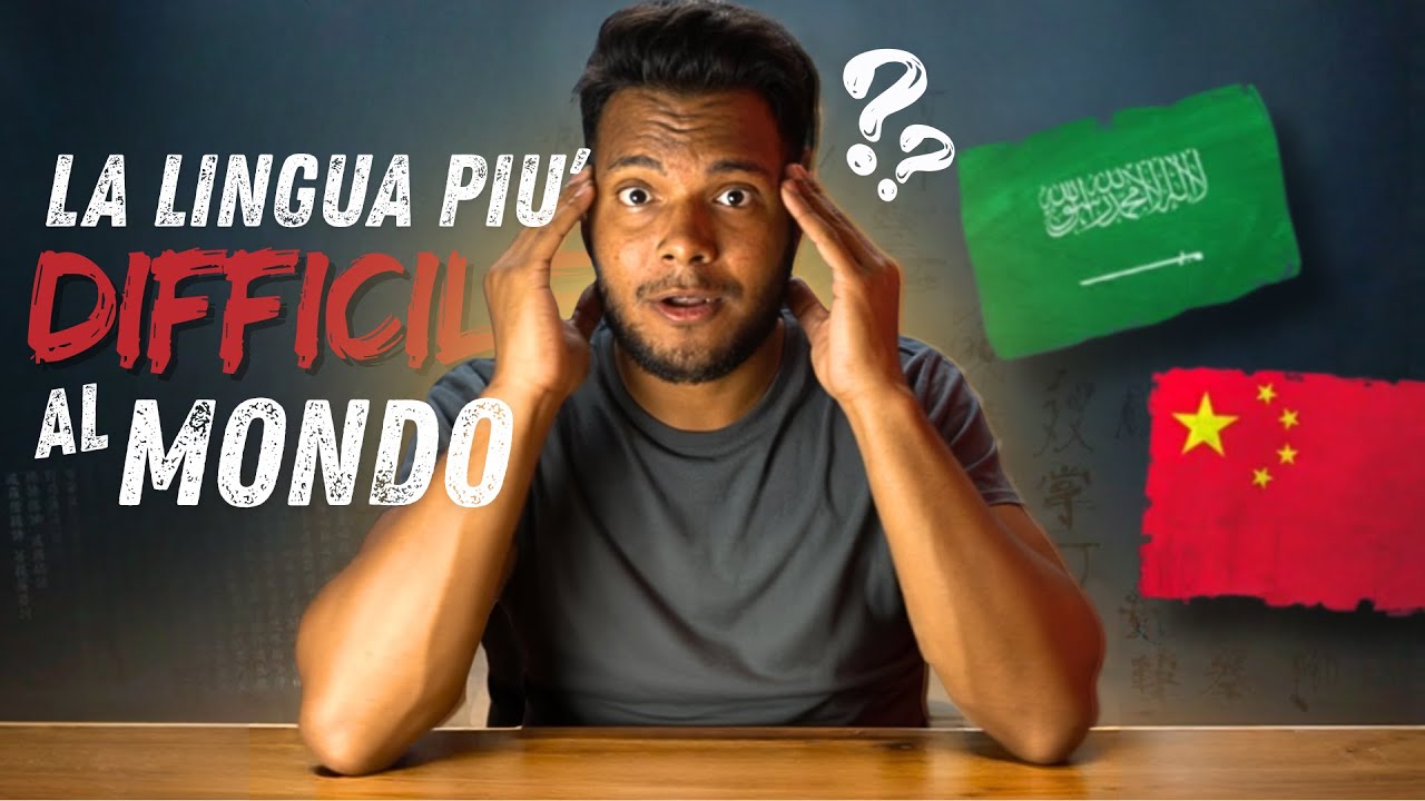 Qual'&egrave; la Lingua Pi&ugrave; Difficile al Mondo tra l'Arabo e il Cinese