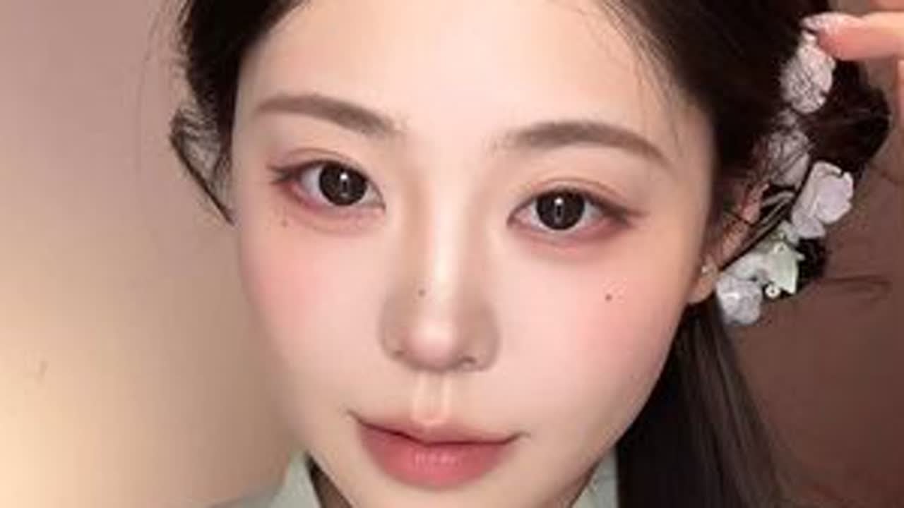 #美妆模范生 #秋冬清透氧气妆 #沉浸式化妆 #沉浸式全妆跟练 #秋日清透妆教